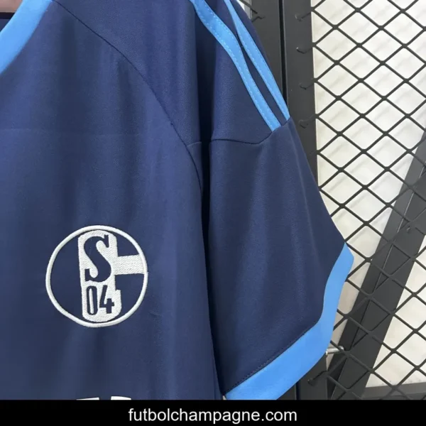 10_11 Retro Schalke 04 Away Jersey - Image 10
