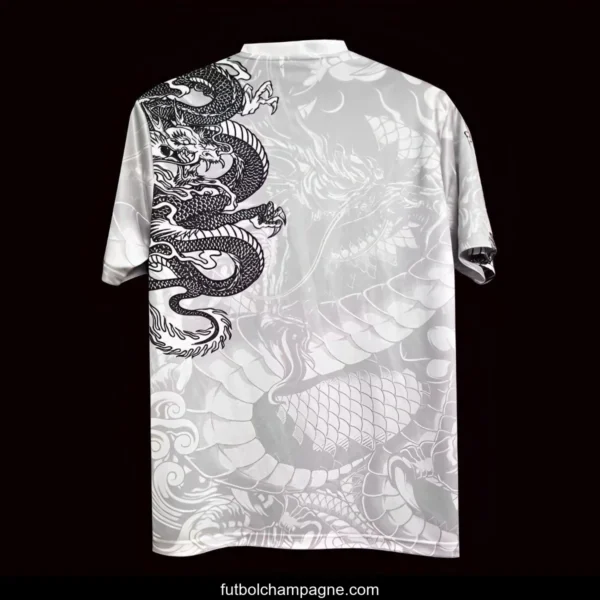 24_25 Real Madrid Black_White Dragon Special Jersey - Image 3