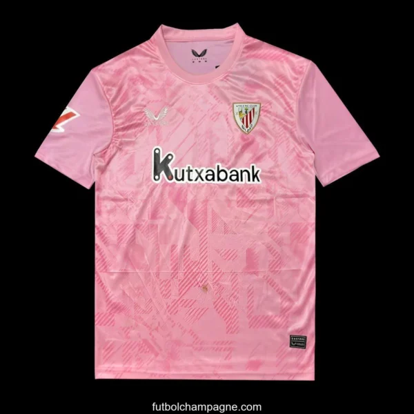25_26 Athletic Bilbao PINK Goalkeeper Jersey - Image 3