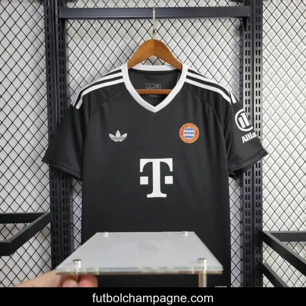 24_25 Bayern Munich Third Black Goalkeeper Jersey - Image 7