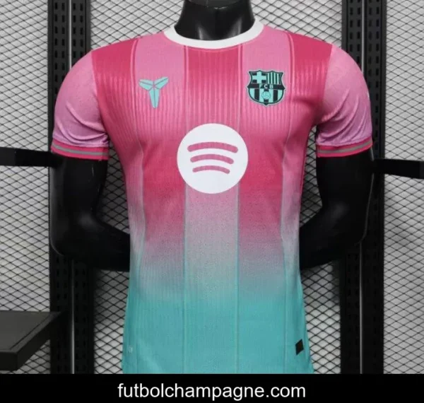Player Version 25_26 FC Barcelona Pink with Gradient Fade Jersey - Image 7