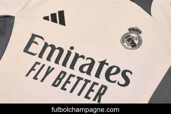 24_25 Real Madrid Pink Short Sleeve Jersey+Shorts - Image 17
