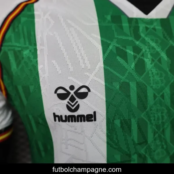 Player Version 25_26 Real Betis Green and White Jersey with Special Edition Design - Image 5