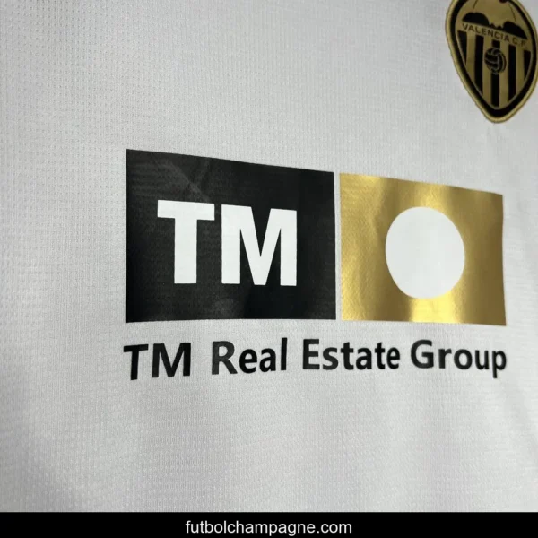 24_25 Kids Valencia CF Home Jersey - Image 3