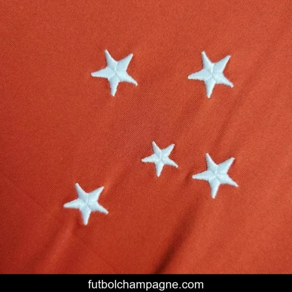 24_25 Cruzeiro Red Training Jersey - Image 7