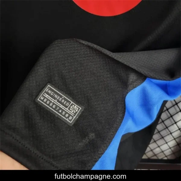 2024_25 Barcelona Away Black 125 Anniversary Long Jersey - Image 9