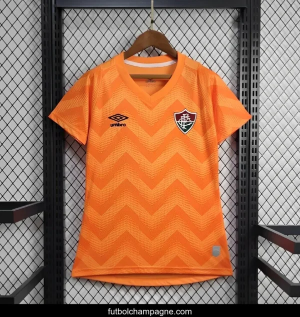 24_25 Women Fluminense Orange Training Jersey - Image 6