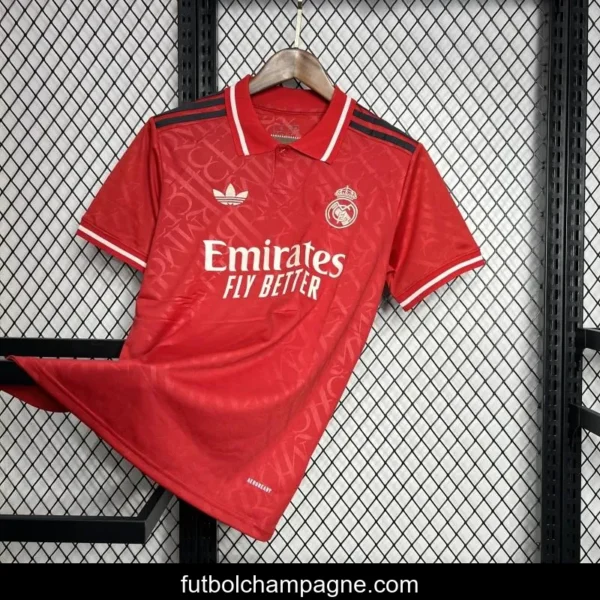 24_25 Real Madrid Red Jersey - Image 8