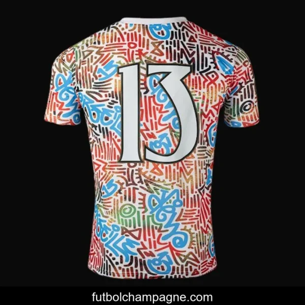 24_25 Olympique Marseille Africa White Special Pre-Match Jersey - Image 3