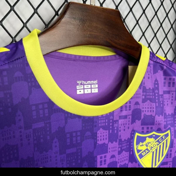 24_25 Malaga Purple Pre-match Training Jersey - Image 7