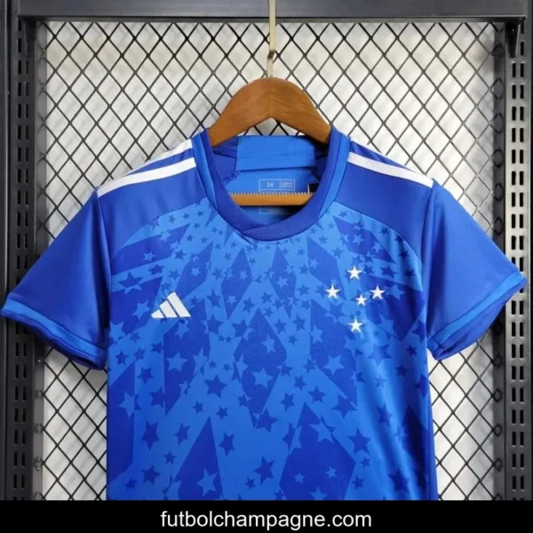 24_25 Kids Cruzeiro Home Jersey - Image 8