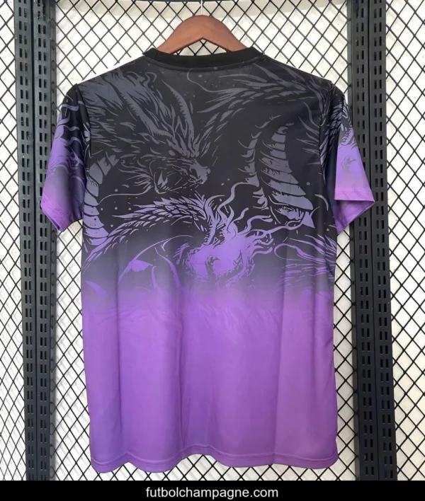 25_26 Real Madrid _Obsidian Dragon_ Special Purple Jersey - Image 4