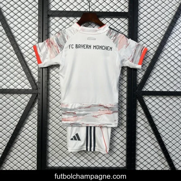 25_26 Kids Bayern Munich Away Size 16-28 Jersey - Image 8