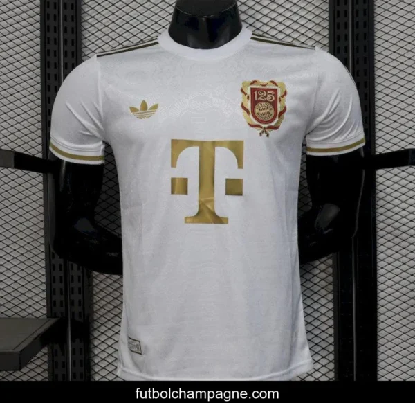 2024_25 Player Version Bayern Munich 125 Anniversary White Jersey - Image 7