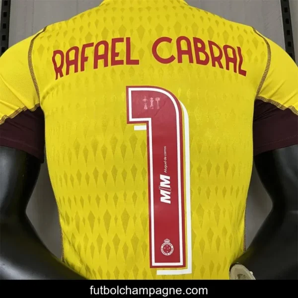 24_25 Cruzeiro Limited Edition Goalkeeper Yellow Jersey - Image 4