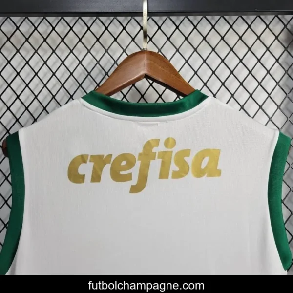 24_25 Palmeiras Away White Vest Jersey - Image 8