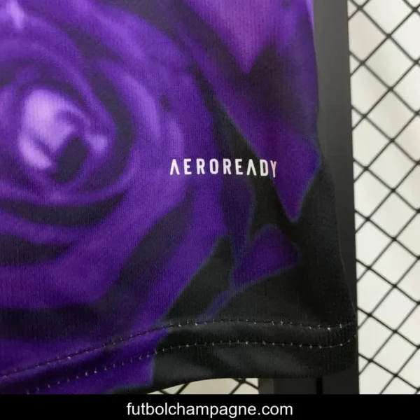 25_26 Real Madrid Special Purple Rose Jersey - Image 9