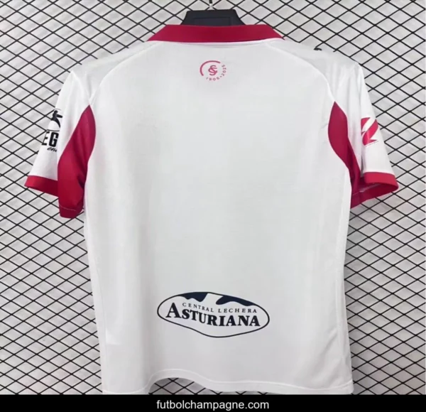 25_26 Sporting Gijon Third WHITE Jersey - Image 4