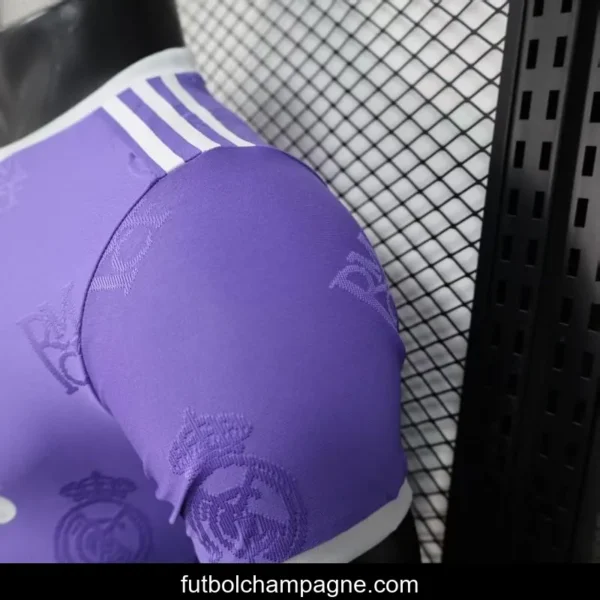 Player Version 25_26 Real Madrid Purple Special Jersey - Image 7