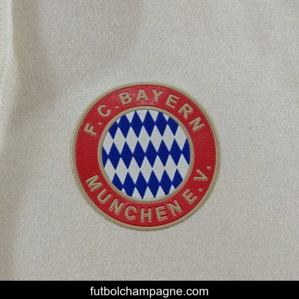 24_25 Bayern Munich Navy_Red_Black_Beige_Grey Hoodie WIth Black Badge - Image 11