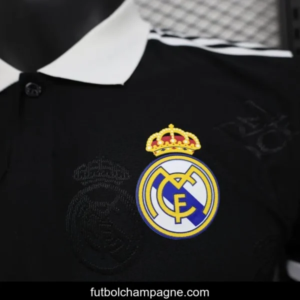 Player Version 24_25 Real Madrid Black Pre-Match Jersey - Image 7