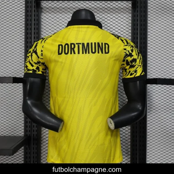 Player Version 25_26 Borussia Dortmund Yellow with Black Pattern Jersey - Image 8