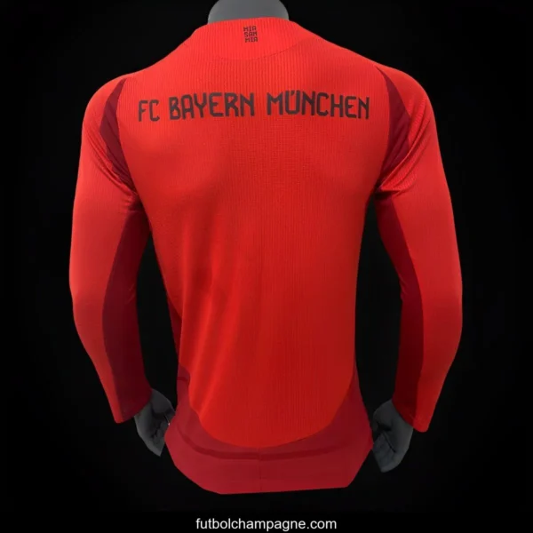 Player Version 24_25 Bayern Munich Home Long Sleeve Jersey - Image 2