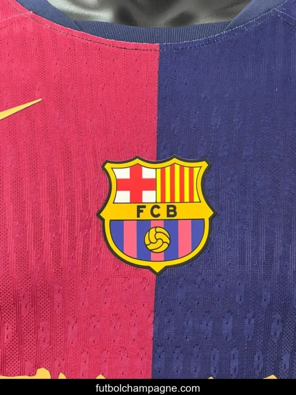 Player Version 24_25 Barcelona x Travis Scott Home Long Sleeve Jersey - Image 9