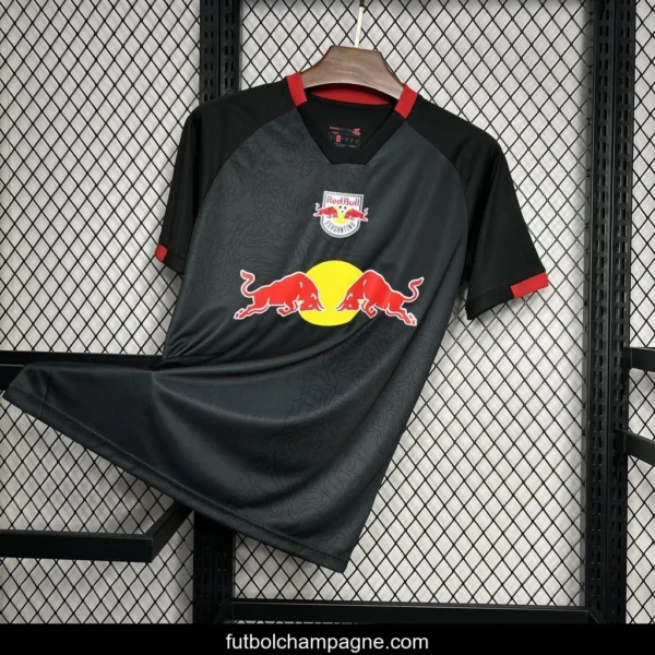 24_25 Red Bull RB Bragantino Away Black Jersey - Image 7