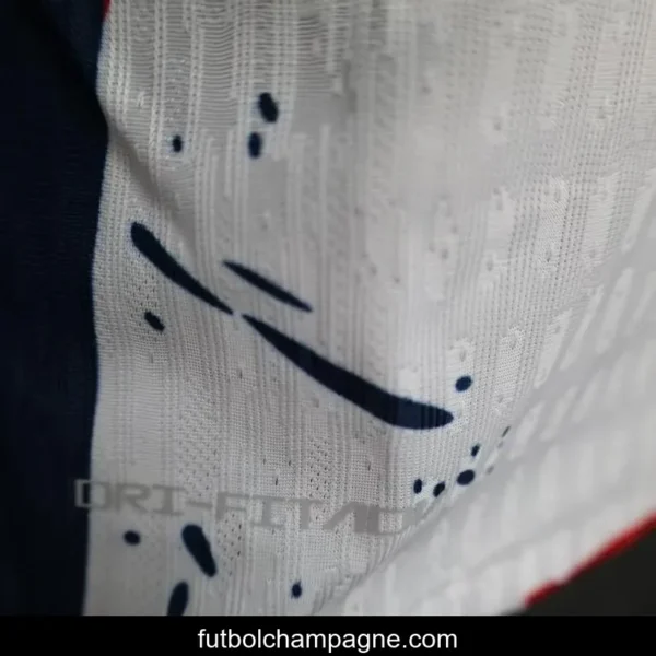 Player Version 25_26 PSG_Paris Saint-Germain White with Abstract Art Pattern Jersey - Image 10
