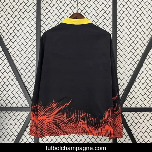 24_25 Real Madrid Yellow_Red Reversible Windbreaker - Image 14