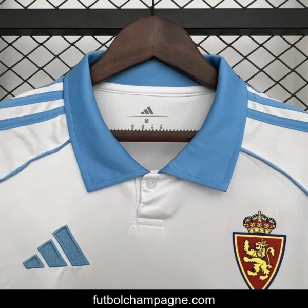25_26 Real Zaragoza Home Jersey - Image 7