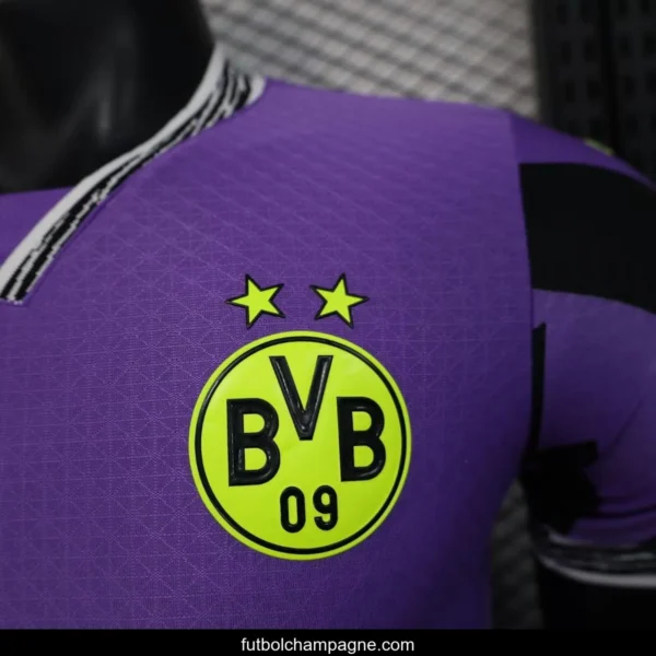 Player Version 24_25 Borussia Dortmund Anniversary 4th Goalkeeper Purple Jersey - Image 9