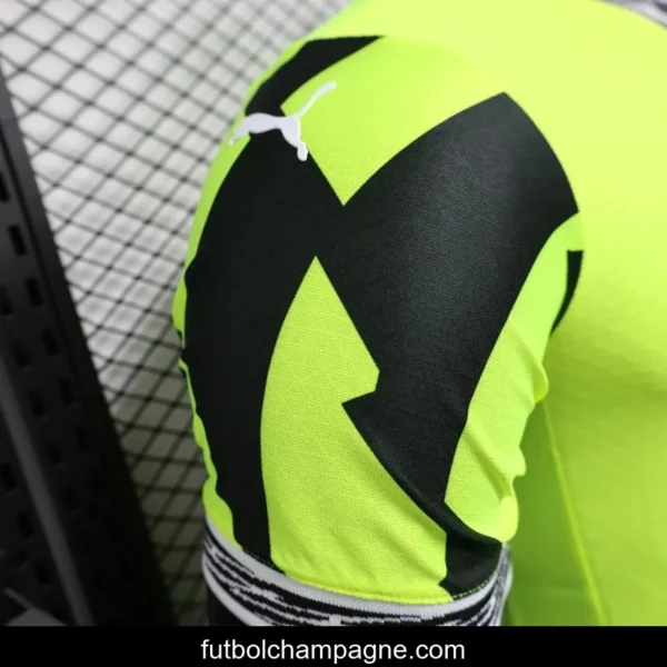 Player Version Borussia Dortmund 25_26 Neon Green Home Jersey with 1&1 Sponsor - Image 10