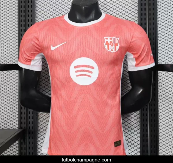 Player Version 25_26 Barcelona Pink with White Trim Jersey - Image 10
