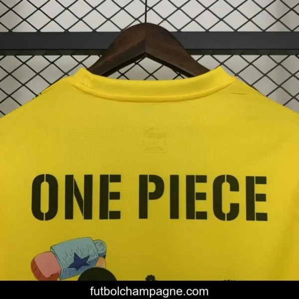 25_26 Borussia Dortmund Yellow with One Piece Design Jersey - Image 7