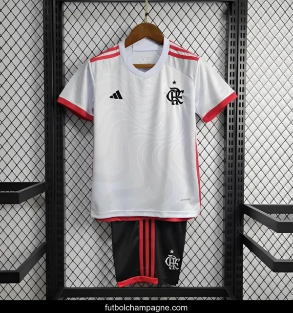 24_25 Kids Flamengo Away Jersey - Image 11