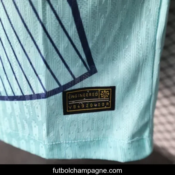 Player Version 25_26 FC Barcelona Light Blue with Vertical Pinstripe Pattern Jersey - Image 10