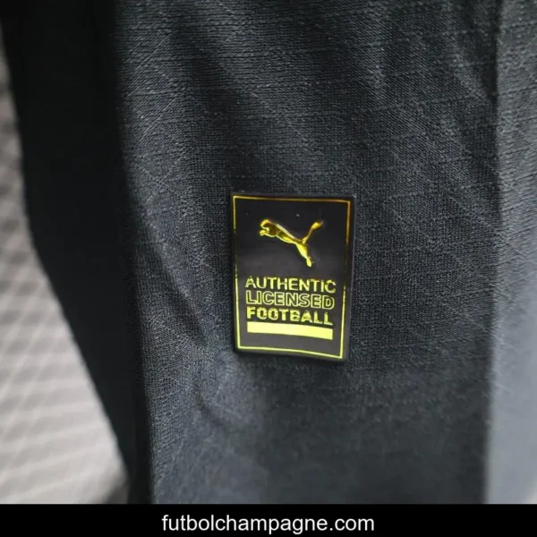 Player Version 24_25 Olympique Marseille Black 125th Goalkeeper Jersey - Image 8