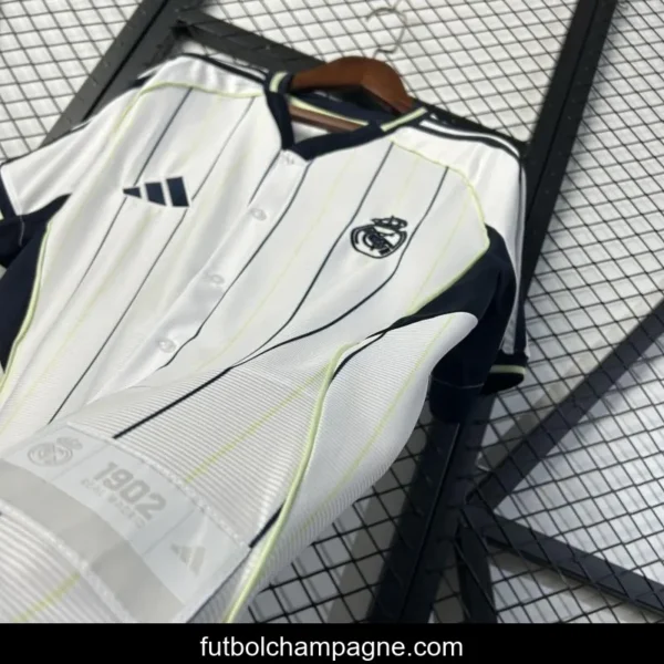 25_26 Real Madrid US Pack Baseball Jersey - Image 6