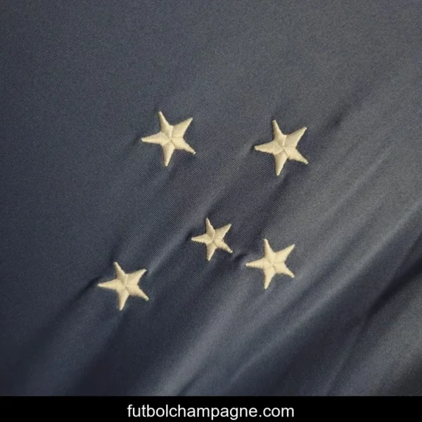 24_25 Cruzeiro Navy Training Jersey - Image 6