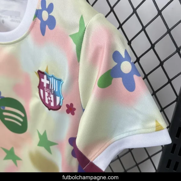 2025_26 KidsBarcelona Flower Special Edition Jersey - Image 9
