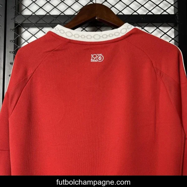 25_26 Long Sleeve Brazil SC Internacional Home Jersey - Image 8