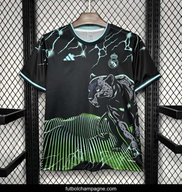 2024_25 Real Madrid Special Edition Black And Green Jersey - Image 7