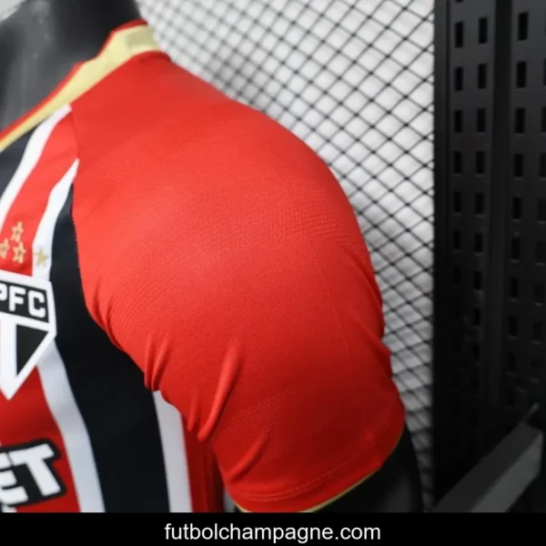 Player Version 25_26 Sao Paulo Home Jersey With Full Sponsors - Image 10
