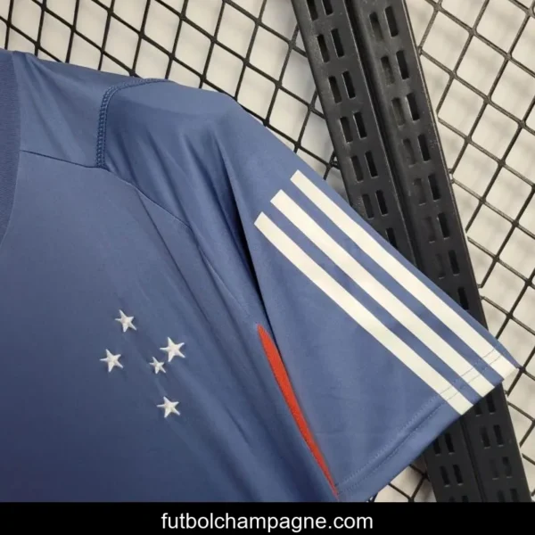 24_25 Cruzeiro Navy Training Jersey - Image 7