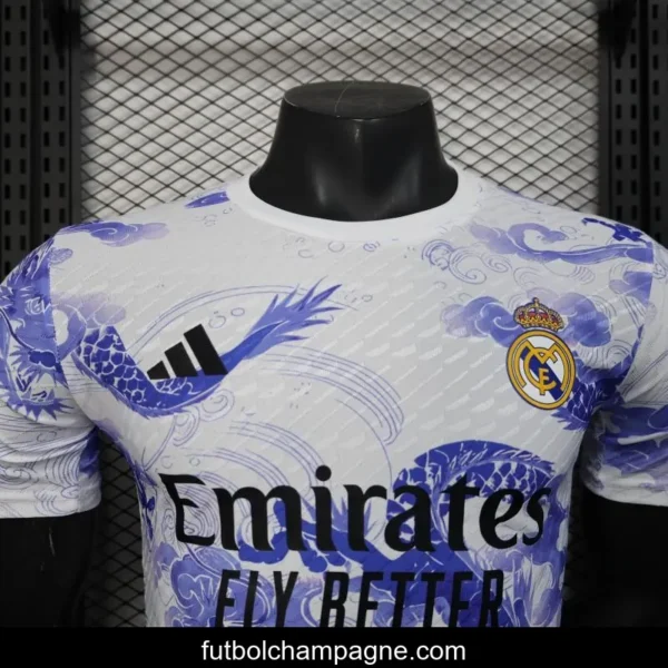 Player Version 25_26 Real Madrid Purple Dragon Special Jersey - Image 8