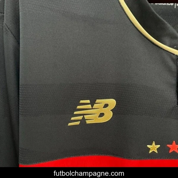25_26 Sao Paulo Third Black Jersey - Image 7