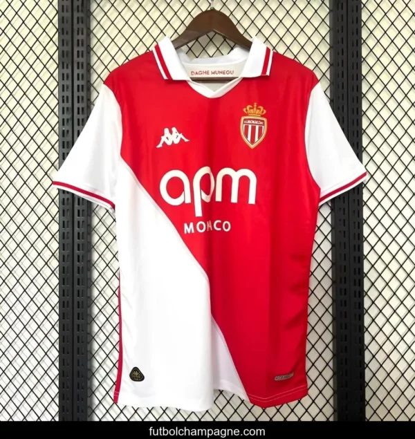 24_25 AS Monaco Home Jersey - Image 8