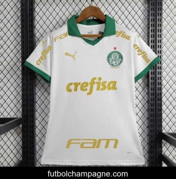 24_25 Women Palmeiras Away White Jersey + All Sponsors - Image 7